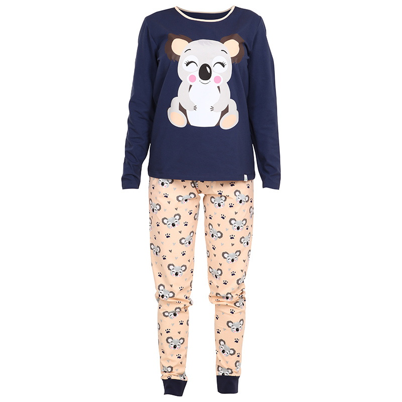 E-shop Veselé dámské pyžamo Dedoles Šťastná koala