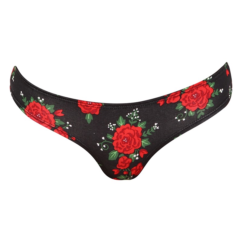 E-shop Veselé dámské kalhotky brazilky Dedoles Růže