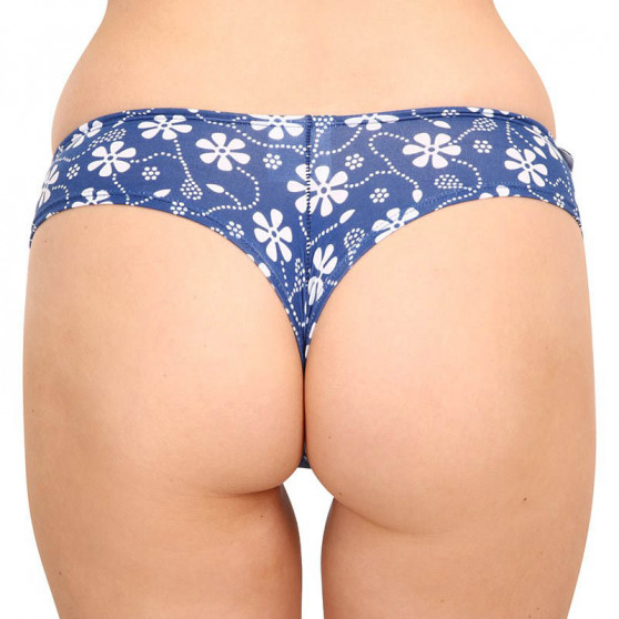 Veselé dámské kalhotky brazilky Dedoles Modrotisk (D-W-UN-BL-C-C-920)