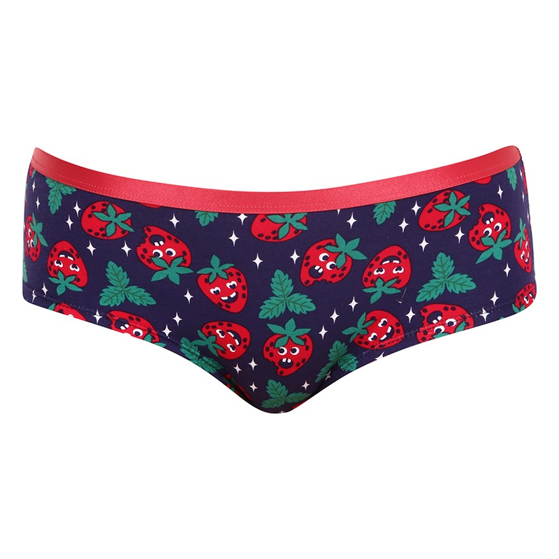 E-shop Veselé dámské kalhotky Dedoles Šťastné jahody