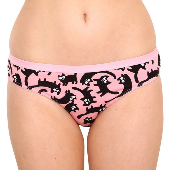 Veselé dámské kalhotky Dedoles Růžové kočky (GMFB079)