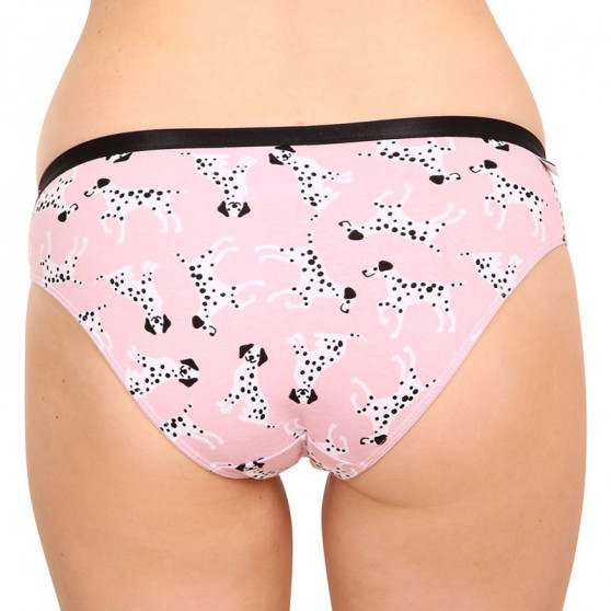 Veselé dámské kalhotky Dedoles Růžoví dalmatini (GMFB146)