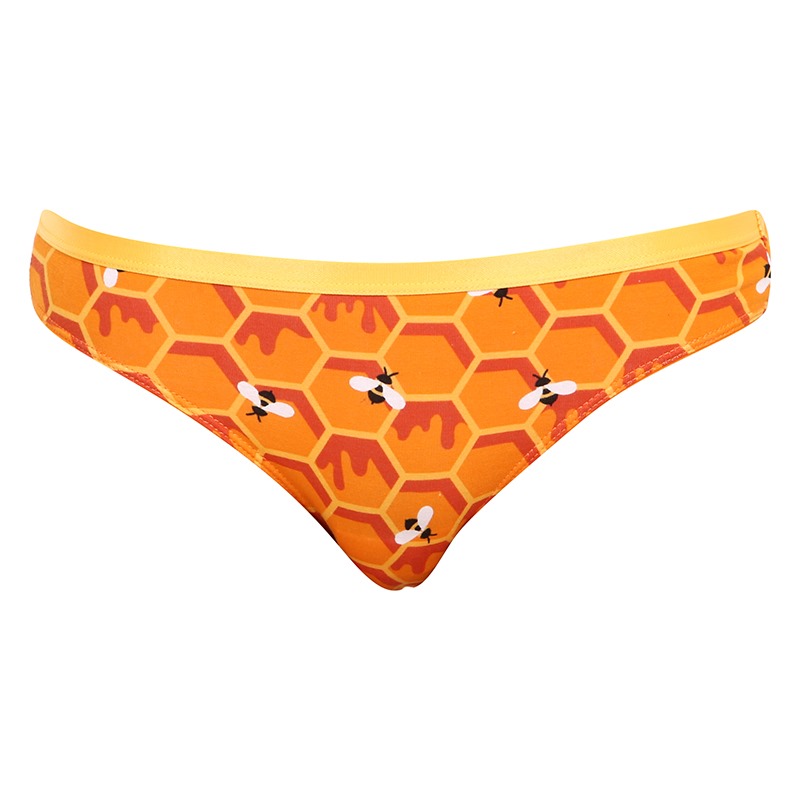 E-shop Veselé dámské kalhotky Dedoles Včelí plást
