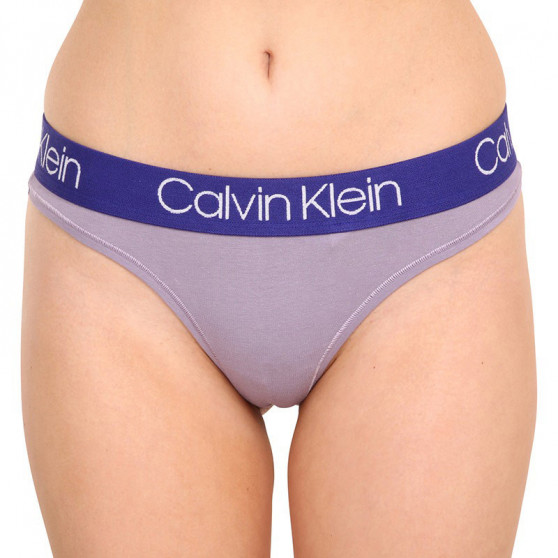 5PACK dámská tanga Calvin Klein vícebarevné (QD6013E-1ID)