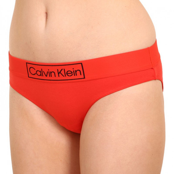 Dámské kalhotky Calvin Klein červené (QF6775E-XM9)