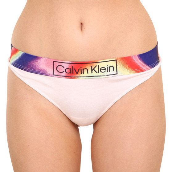 Dámská tanga Calvin Klein bílá (QF6857E-100)