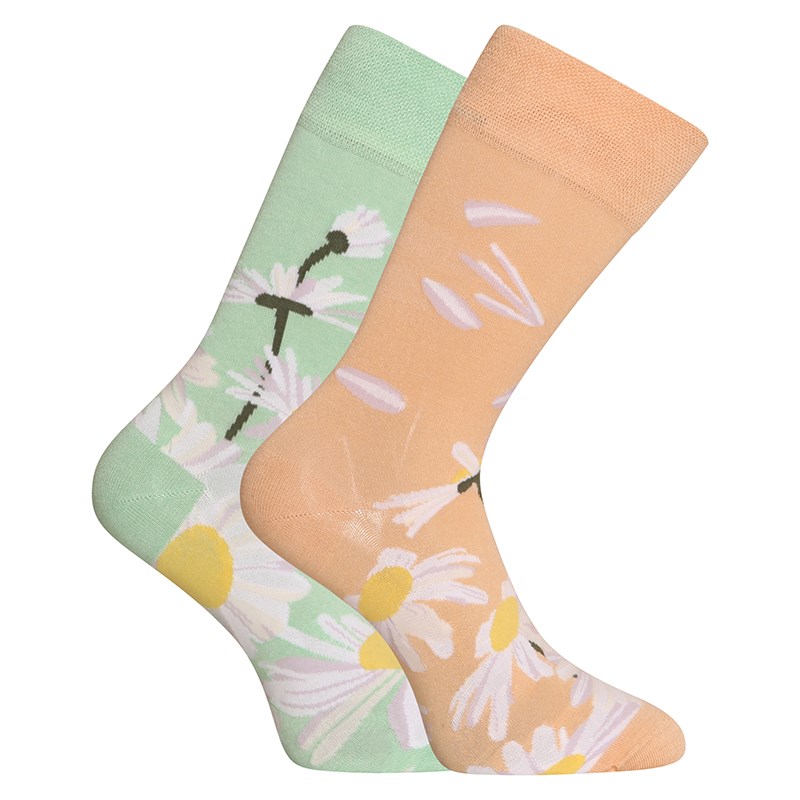 E-shop Veselé bambusové ponožky Dedoles Sedmikráska