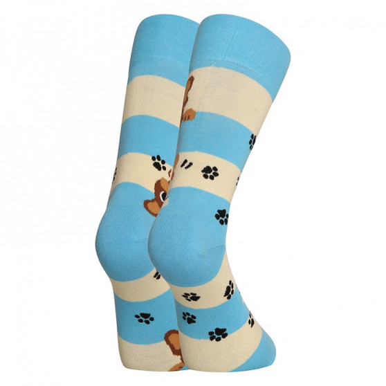 Veselé ponožky Dedoles Psi a pruhy (GMRS123)