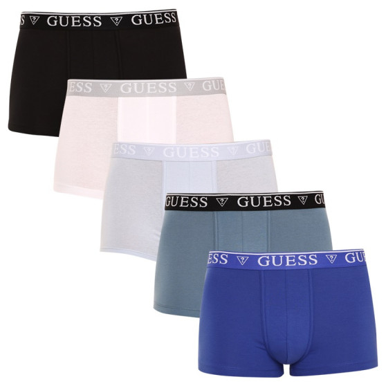 5PACK pánské boxerky Guess vícebarevné (U94G16K6YW1-F7ML)