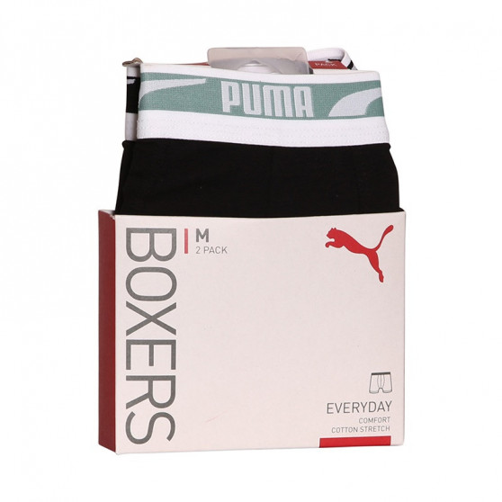 2PACK pánské boxerky Puma černé (701213458 002)