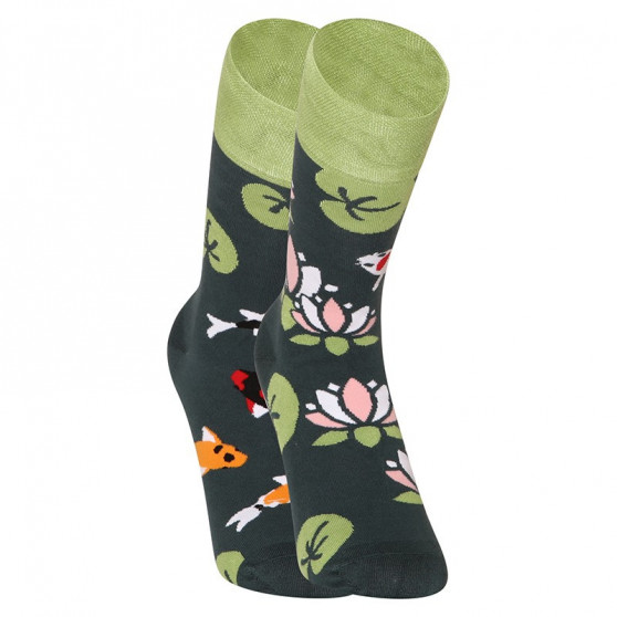 Veselé bambusové ponožky Dedoles Rybky koi a lekníny (D-U-SC-RS-C-B-1546)
