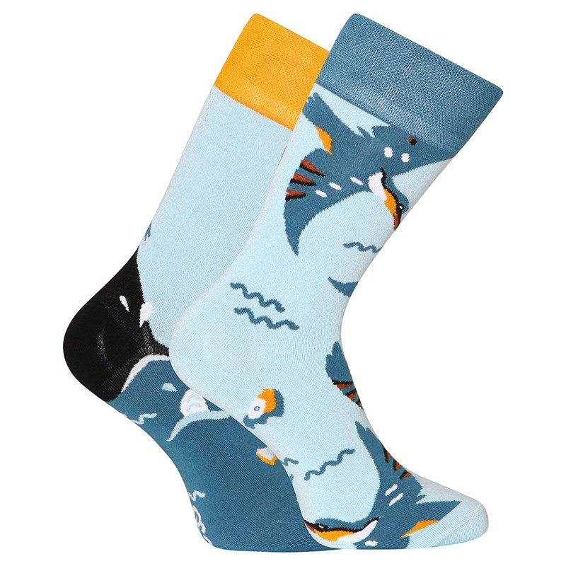 E-shop Veselé bambusové ponožky Dedoles Pták ledňáček