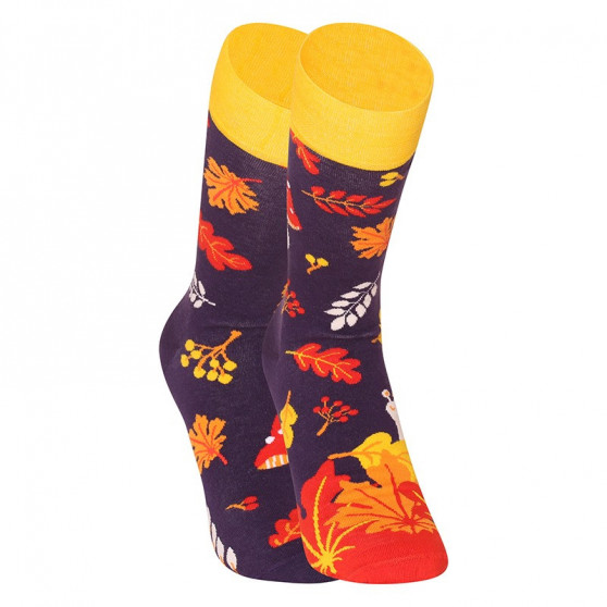 Veselé ponožky Dedoles Podzimní slimák (D-U-SC-RS-C-C-1460)