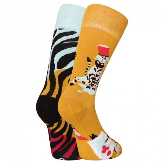 Veselé ponožky Dedoles Zebra umělkyně (D-U-SC-RS-C-C-1467)