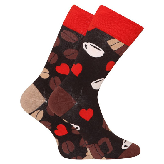 Veselé ponožky Dedoles Kávová láska (D-U-SC-RS-C-C-1570)