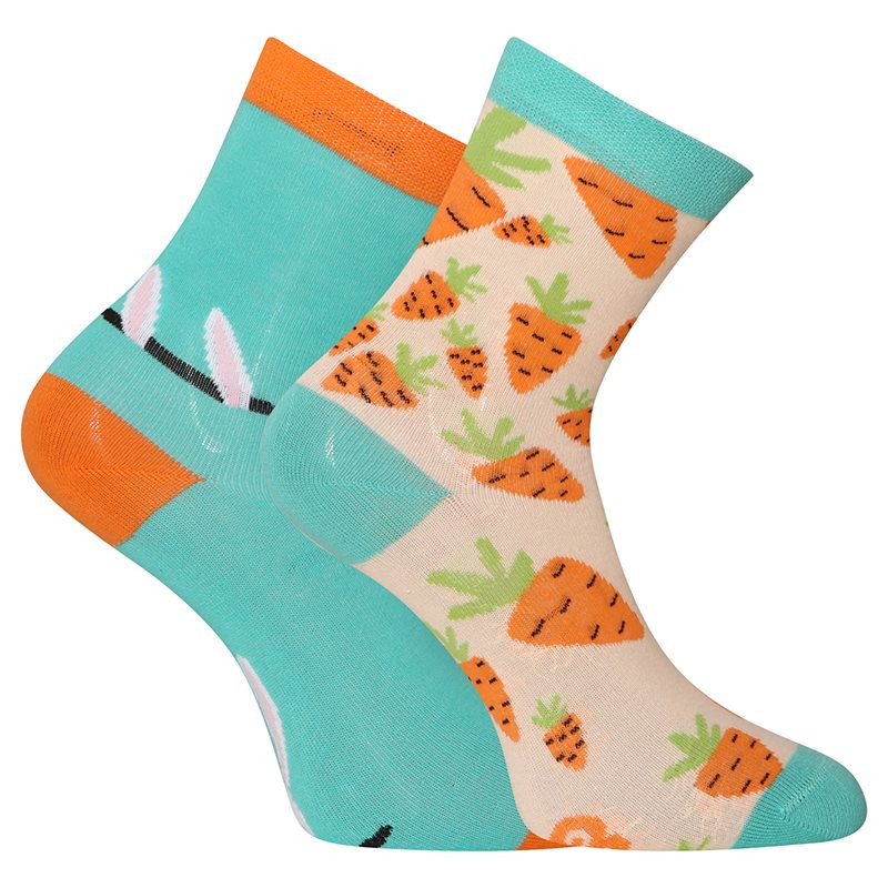 E-shop Veselé dětské ponožky Dedoles Zajíc a mrkev