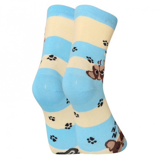Veselé dětské ponožky Dedoles Psi a pruhy (GMKS123)