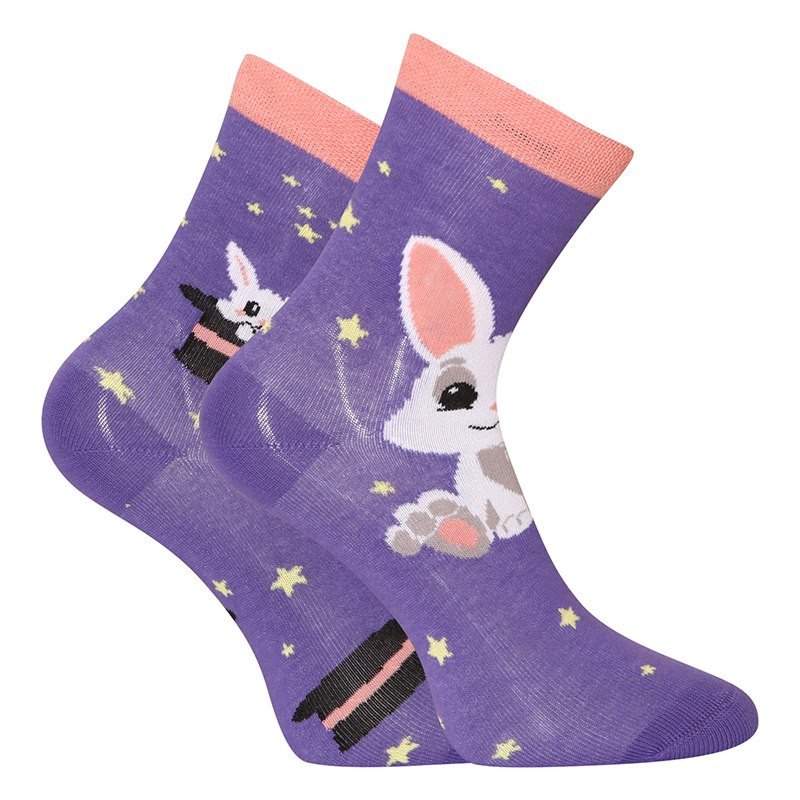 E-shop Veselé dětské ponožky Dedoles Kouzelný králíček