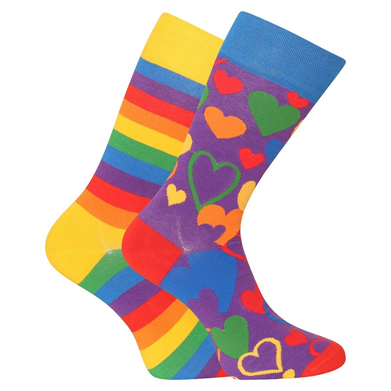 E-shop Veselé ponožky Dedoles Pestrobarevná láska