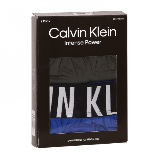 2PACK pánské trenky Calvin Klein vícebarevné (NB2637A-206)