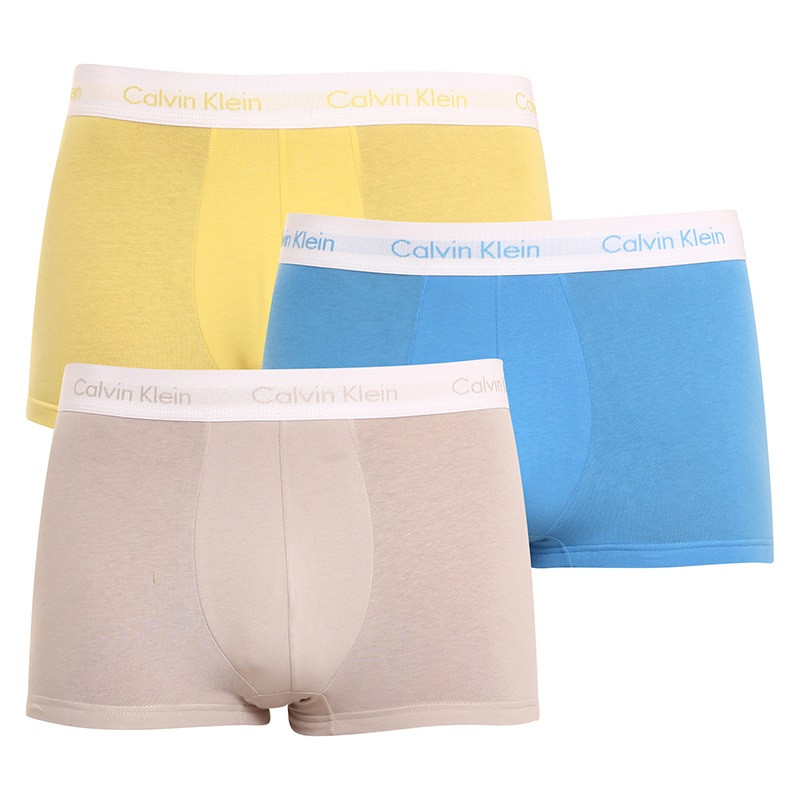 3PACK pánské boxerky Calvin Klein vícebarevné (U2664G-1U5) XL