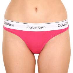 Dámská tanga Calvin Klein růžová (F3786E-VGY)
