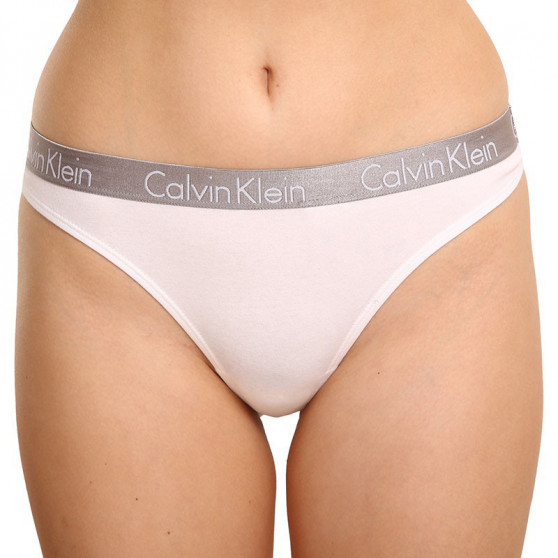 3PACK dámská tanga Calvin Klein vícebarevná (QD3560E-1CZ)
