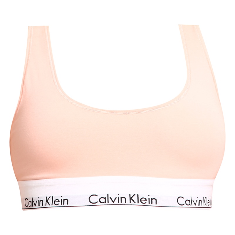 E-shop Dámská podprsenka Calvin Klein oranžová