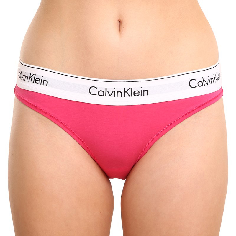 Dámské kalhotky Calvin Klein růžové (F3787E-VGY) M