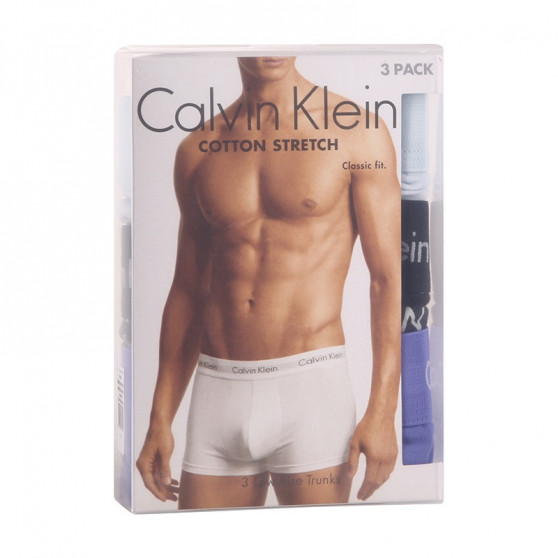 3PACK pánské boxerky Calvin Klein vícebarevné (U2664G-1WH)