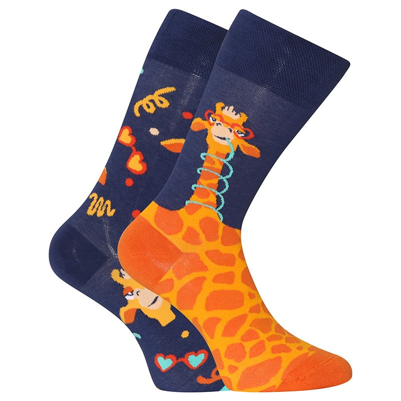 E-shop Veselé ponožky Dedoles Vtipná žirafa