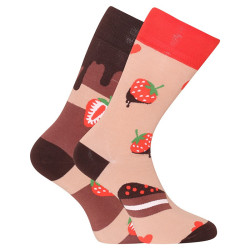 Veselé ponožky Dedoles Čokoládovo-jahodový dort (D-U-SC-RS-C-C-1565)