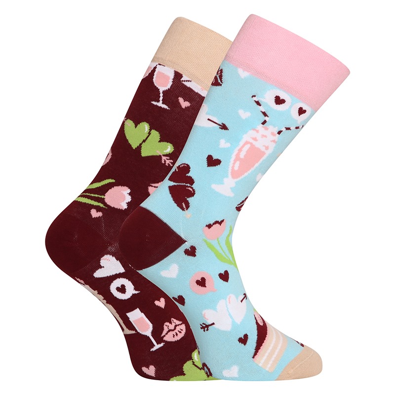 Veselé ponožky Dedoles Sladké rande (D-U-SC-RS-C-C-1453) S