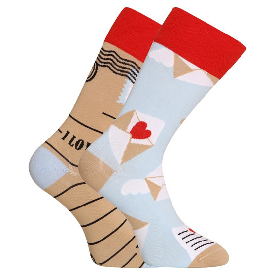 Veselé ponožky Dedoles Zamilovaná pošta (D-U-SC-RS-C-C-1456)