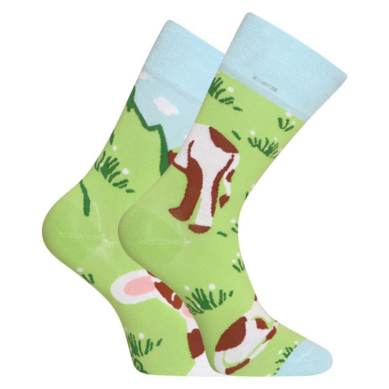 Veselé ponožky Dedoles Šťastná kráva (D-U-SC-RS-C-C-1571)