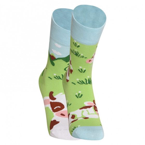 Veselé ponožky Dedoles Šťastná kráva (D-U-SC-RS-C-C-1571)