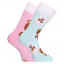 Veselé ponožky Dedoles Medvídek (GMRS209)