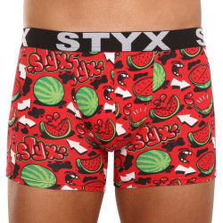 Pánské boxerky Styx long art sportovní guma melouny (U1459)