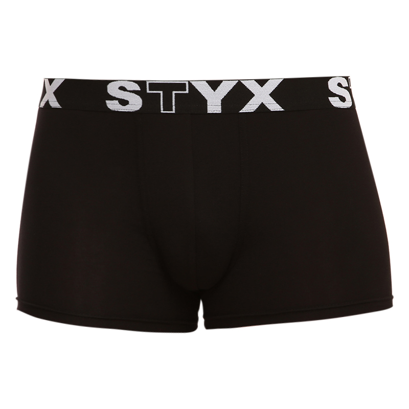 E-shop Pánské boxerky Styx sportovní guma černé