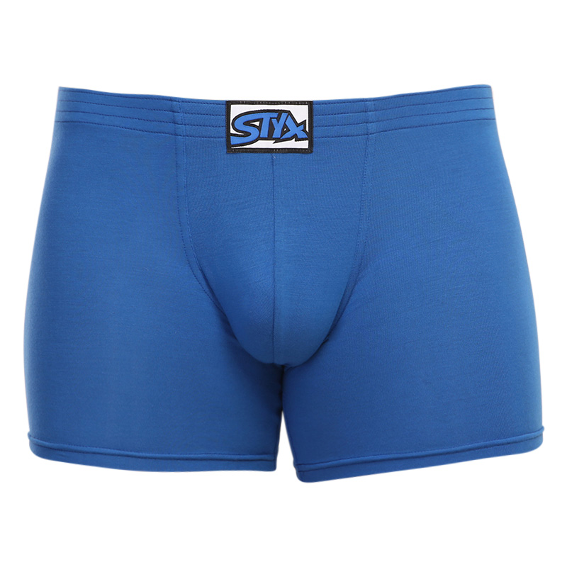 E-shop Pánské boxerky Styx long klasická guma modré