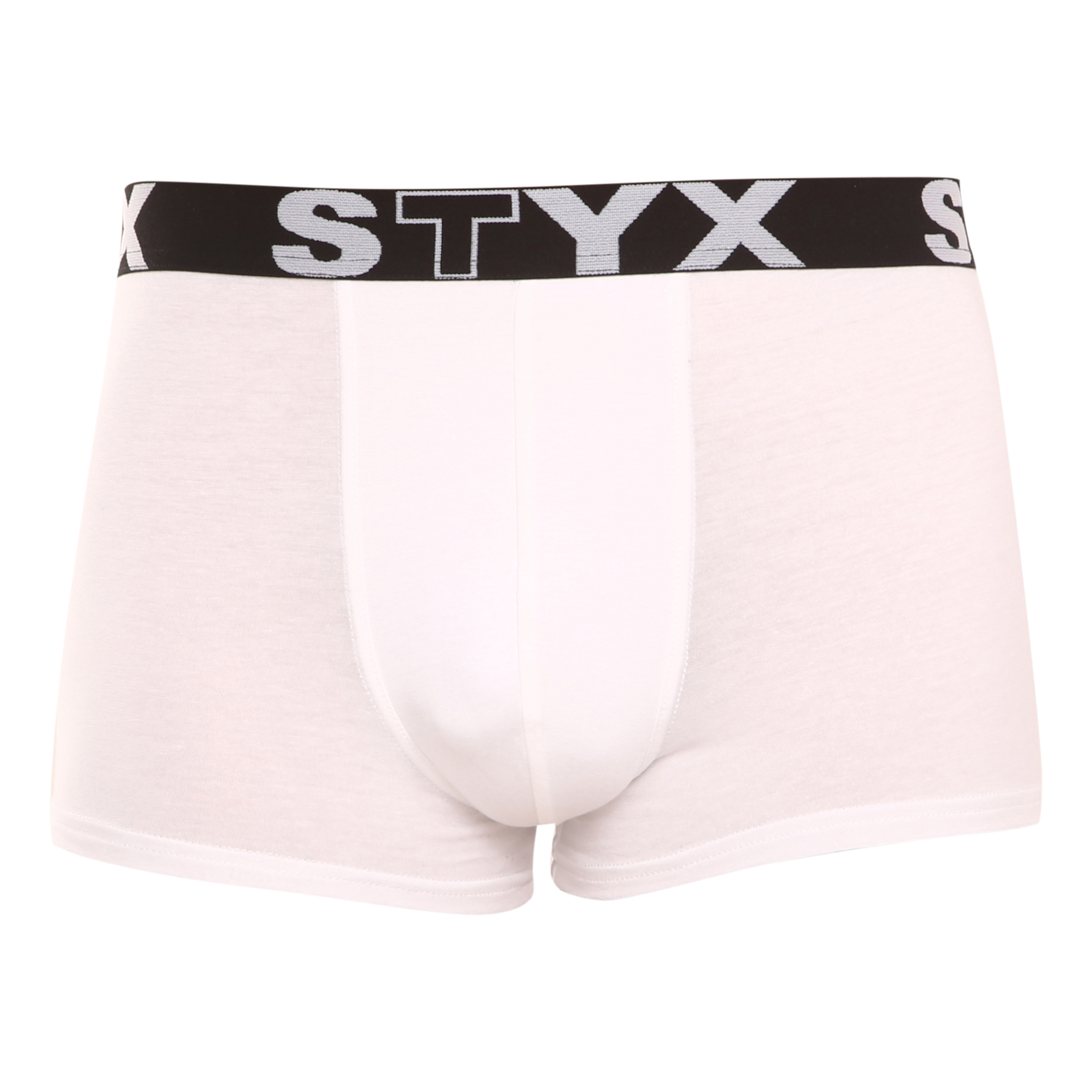 E-shop Pánské boxerky Styx sportovní guma bílé