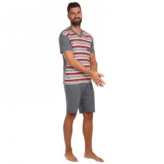 Pánské pyžamo Foltýn nadrozměr vícebarevné (FPTN2)