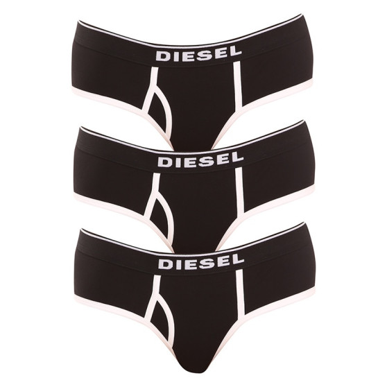 3PACK dámské kalhotky Diesel černé (00SQZS-0EAUF-E4101)