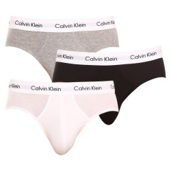 3PACK pánské slipy Calvin Klein vícebarevné (U2661G-998)