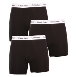 3PACK pánské boxerky Calvin Klein černé (NB1770A-001)