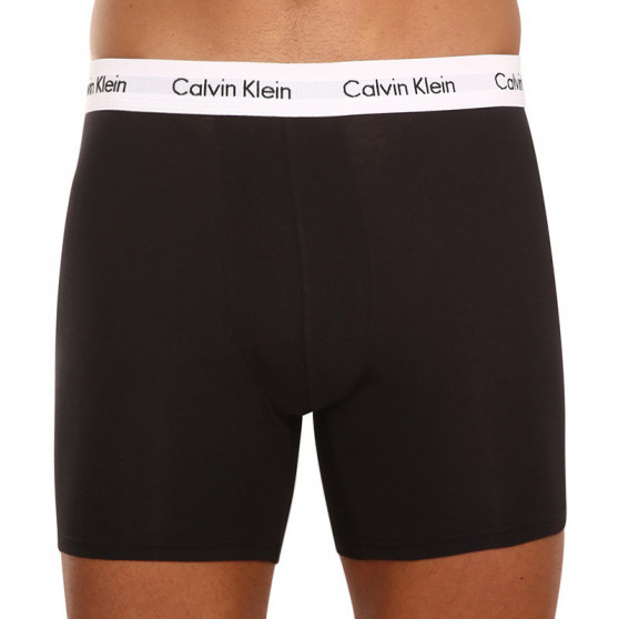 3PACK pánské boxerky Calvin Klein černé (NB1770A-001)