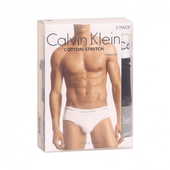 3PACK pánské slipy Calvin Klein vícebarevné (U2661G-YKS)