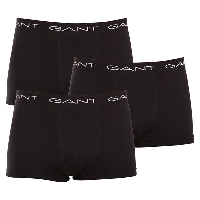 E-shop 3PACK pánské boxerky Gant černé