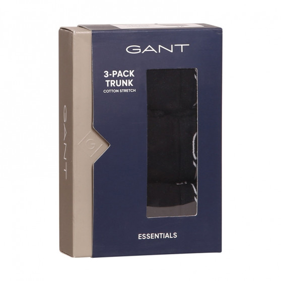 3PACK pánské boxerky Gant černé (900003003-005)