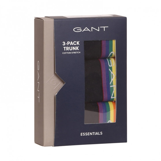 3PACK pánské boxerky Gant černé (902122003-005)